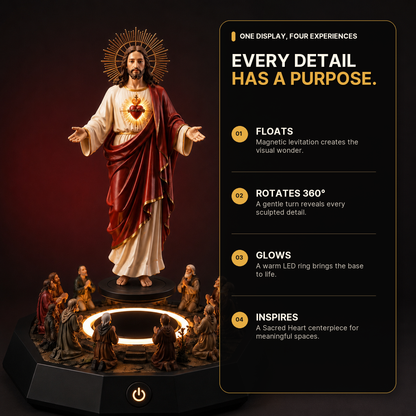 Sacred Heart Levitation Display