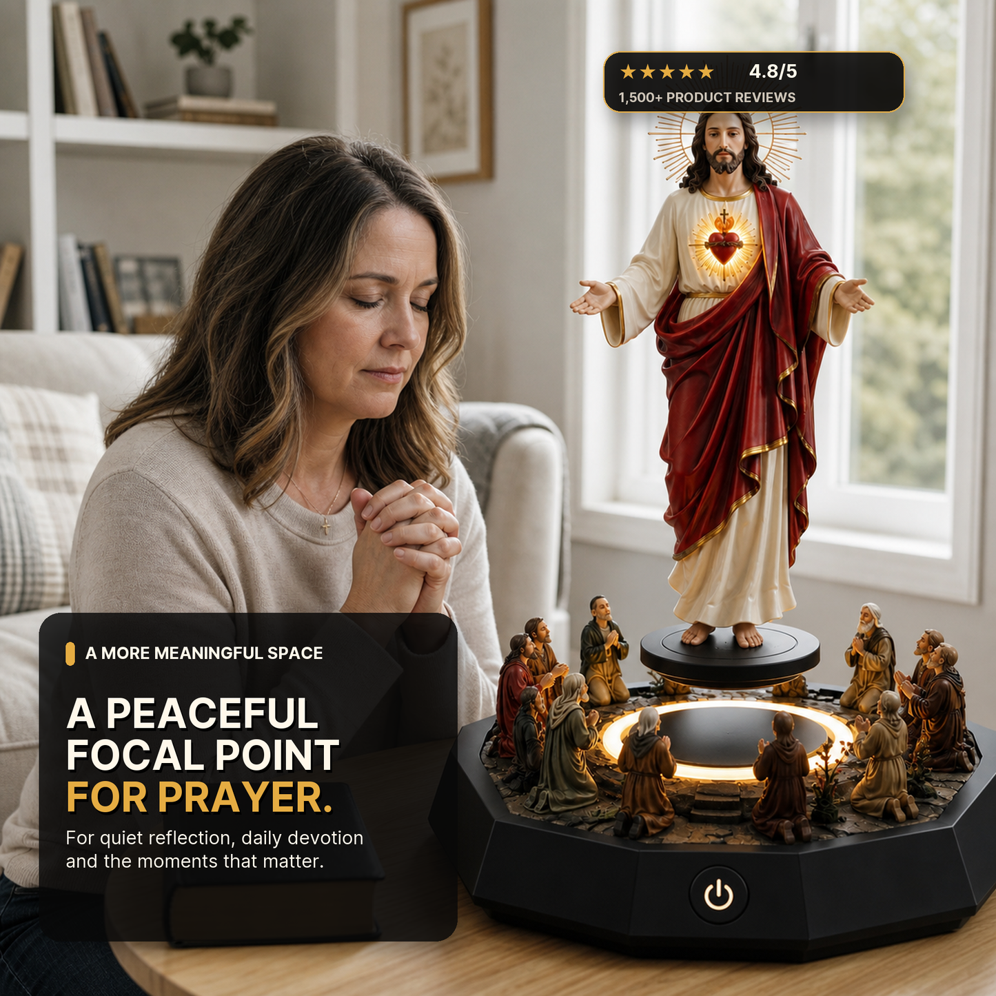 Sacred Heart Levitation Display