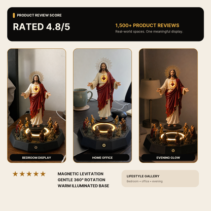 Sacred Heart Levitation Display